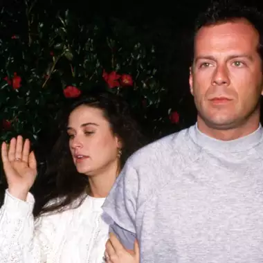 Η Demi Moore με τον Bruce Willis σε Oscar party του 1989 όταν η υποψηφιότητα για το βραβείο Α γυναικείου ρόλου ήταν ένα όνειρο
