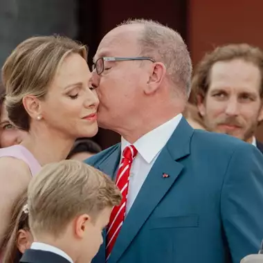 H συγκίνηση της πριγκίπισσας Charlene στη δεξίωση για την 20ή επέτειο του Αλβέρτου στον θρόνο