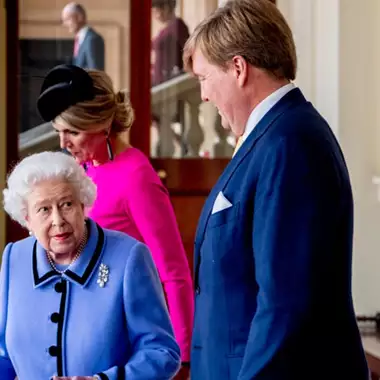 Μαξίμα της Ολλανδίας | Αναβίωσε το πιο κομψό της φόρεμα με headpiece σε σχήμα σπόρου