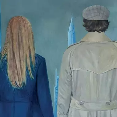 Ο ζωγράφος Δημήτρης Αναστασίου υπογράφει τις αφίσες του 27ου Διεθνούς Φεστιβάλ Ντοκιμαντέρ Θεσσαλονίκης