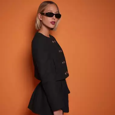 Μαρία-Ολυμπία Ντε Γκρες | Στην επίδειξη μόδας του οίκου Burberry με elegant μακιγιάζ που ταιριάζει σε όλες τις ηλικίες