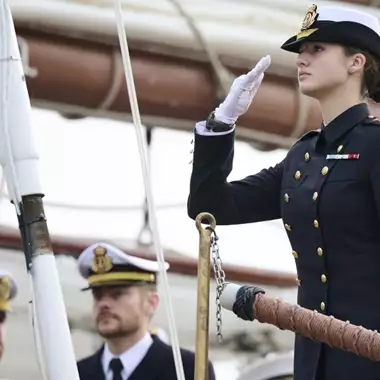 Η ντροπιαστική στιγμή που έζησε η πριγκίπισσα Leonor πάνω στο πλοίο