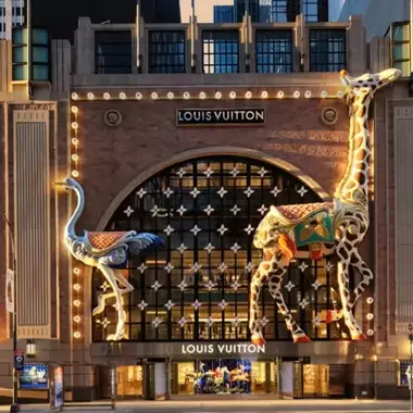 Χριστούγεννα στη Νέα Υόρκη και το νέο Art Deco store του οίκου Louis Vuitton