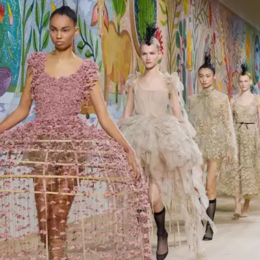 Ένα ταξίδι στην ιστορία της μόδας μέσα από τη haute couture συλλογή του οίκου Dior