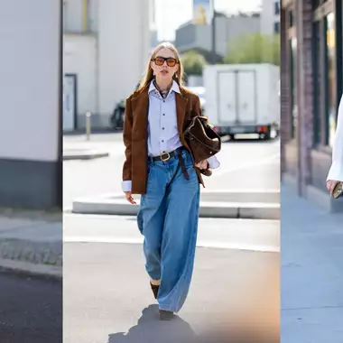 Πώς θα φορέσετε κομψά τα wide-leg jeans